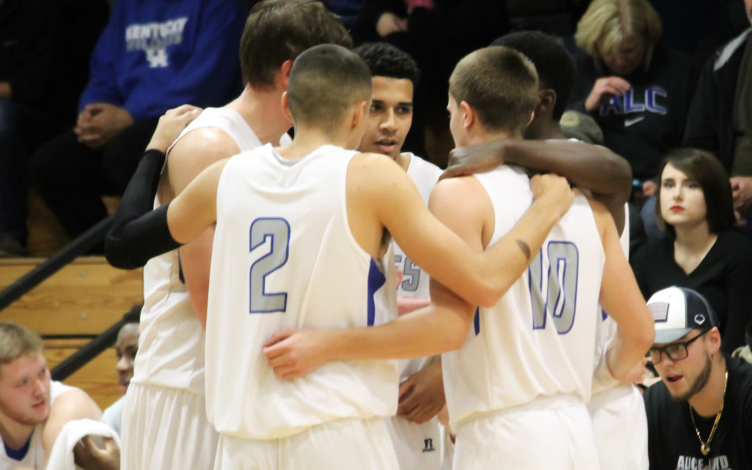 Alice Lloyd Eagles Fall on Road at Rio Grande