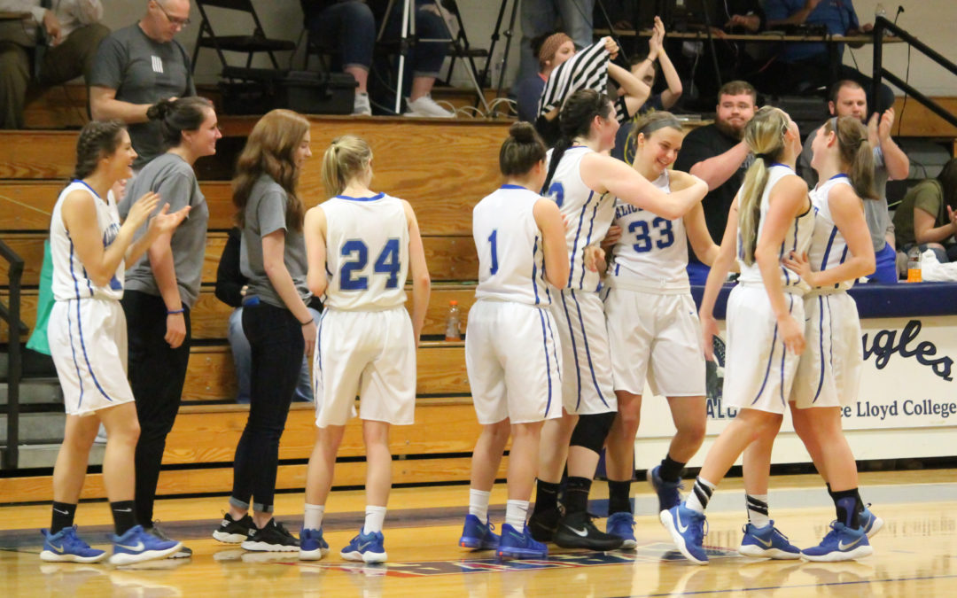 Lady Eagles Come from Behind to Defeat IU East, Advance to RSC Finals