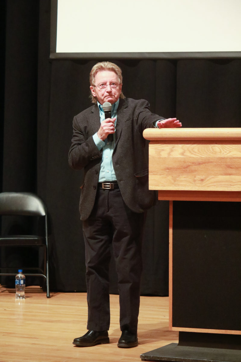 Opening Convocation guest speaker Aaron Wilburn