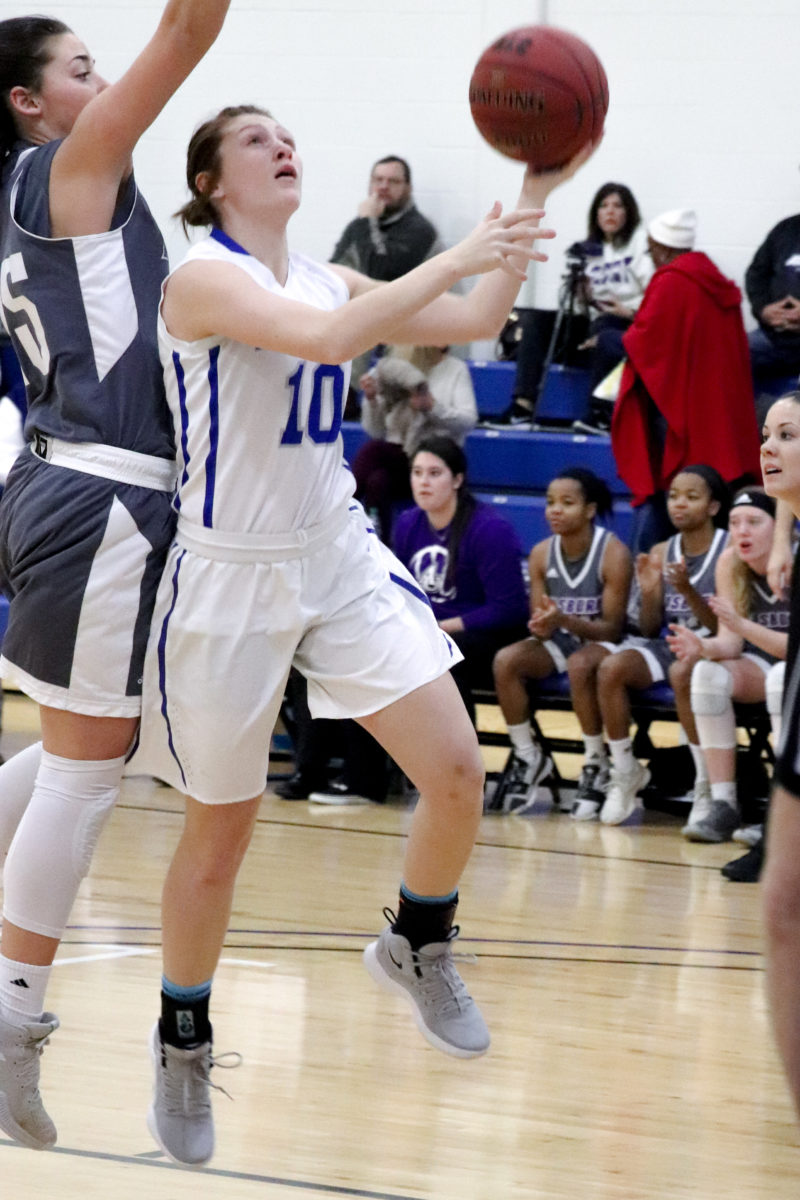 ALC sophomore guard Haley Hall