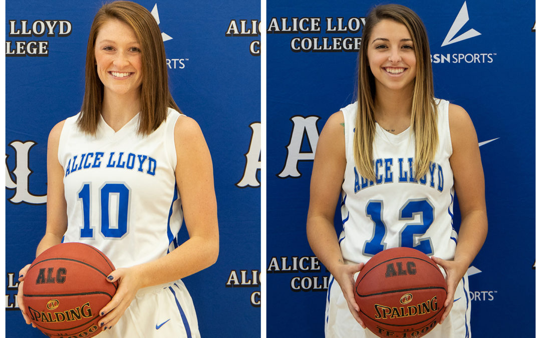 Women’s Student-Athlete of the Week: Haley Hall & Katie Moore