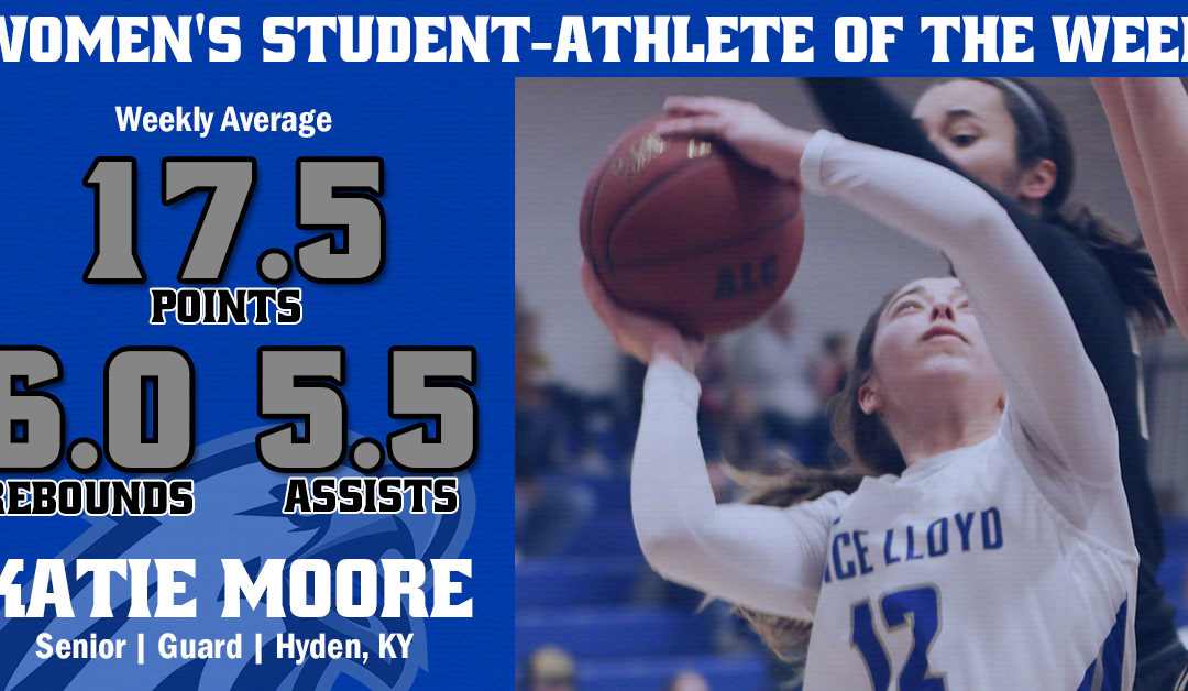 Women’s Student-Athlete of the Week: Katie Moore