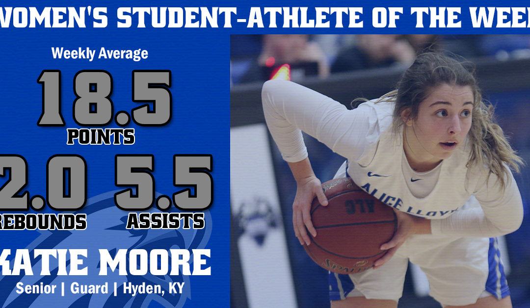 Women’s Student-Athlete of the Week: Katie Moore