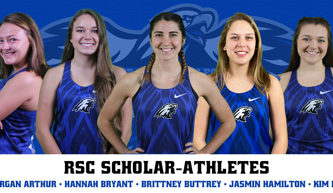 Five Lady Eagles Named RSC Scholar-Athletes for Women’s Track & Field