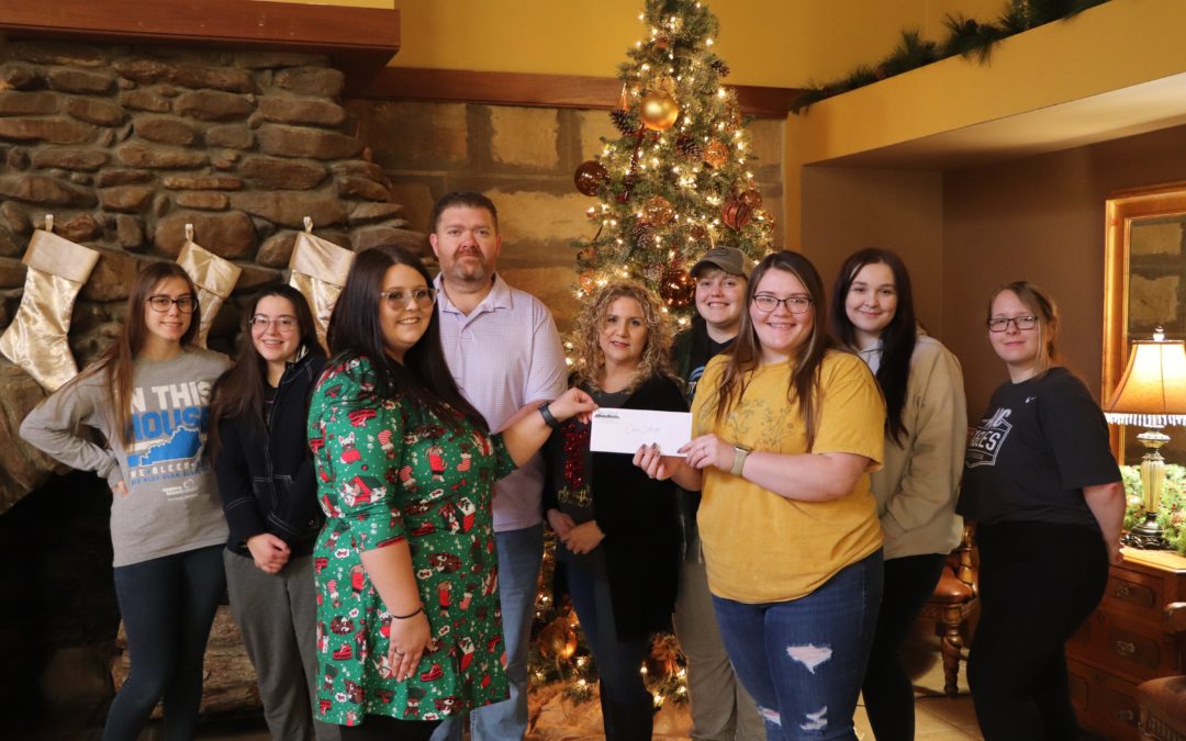 ALC Sociology Club Gives to the Cares Cottage