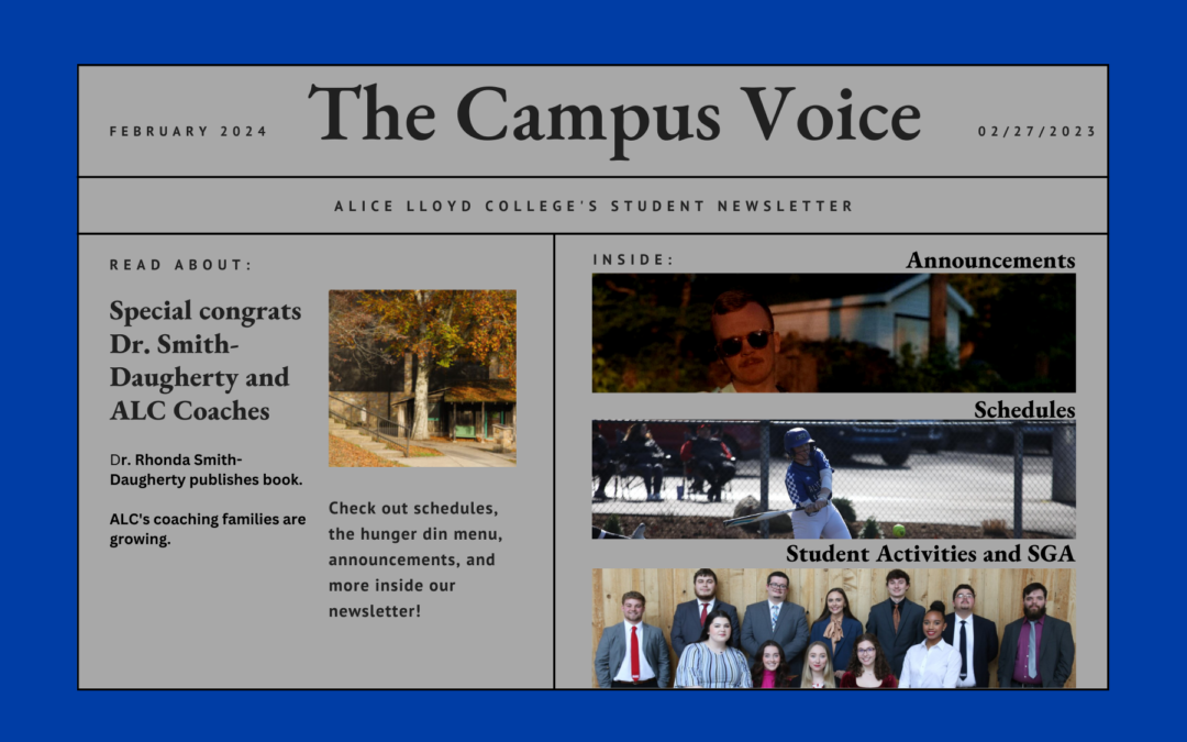 The February 27th Edition of The Campus Voice