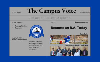 The April 3rd Edition of The Campus Voice