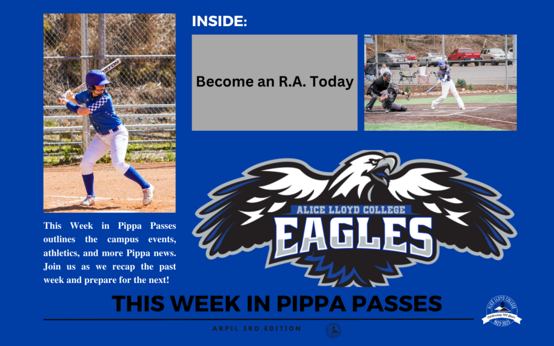 This Week in Pippa Passes April 3rd Edition
