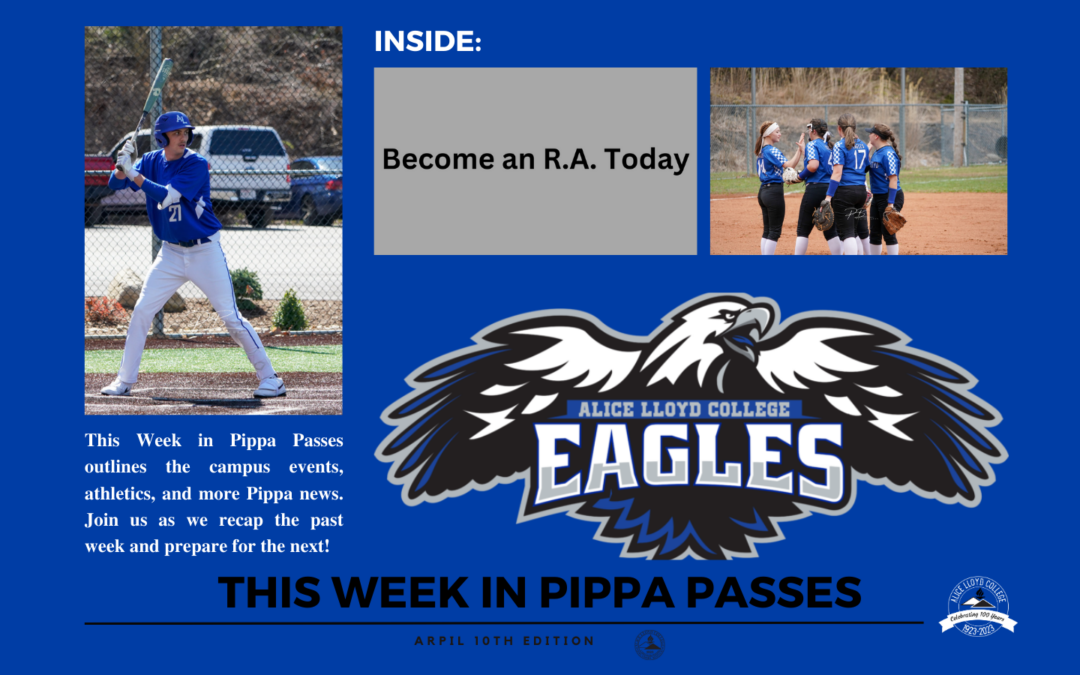 This Week in Pippa Passes April 10th Edition