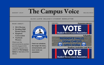 The August 28th Edition of The Campus Voice