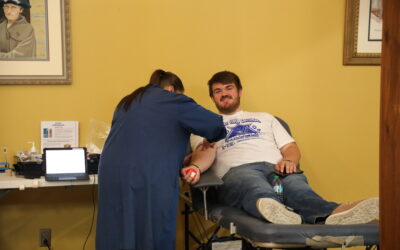ALC Hosts First Blood Drive of the Fall Semester
